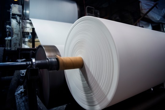 rouleau de papier industriel
